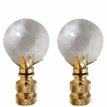 Royal Designs, Inc. Sun Cut Round Large Lamp Finial, F-2020L-PB-1, Polished Bras - £19.87 GBP+