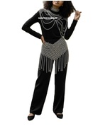 Fashionable Medieval Handmade Aluminum Chainmail Top and Skirt Set - Med... - €171,02 EUR