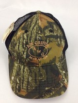 Mossy Oak Camo Mesh Trucker Hat Cap Adjustable Snapback RW Griffin McRae GA - $11.52