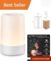 Portable Touch Activated LED Night Light for Babies and Adults - Safe &amp; ... - $39.55