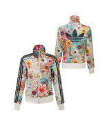 New Amazing Adidas Firebird Track top Floral Jacket Multicolor for women... - $139.99