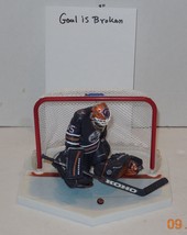 McFarlane NHL Series 2 Tommy Salo Action Figure VHTF Oilers broken goal - $24.16