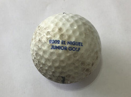 El Niguel Junior Golf 2002 Promotional Golf Ball Pinnacle - £5.44 GBP