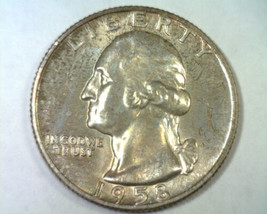 1958-D Washington Quarter Choice /GEM Uncirculated CH/GEM Unc. Attractive Toning - £20.78 GBP