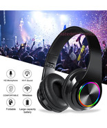 Wireless Headphones Super Bass Bluetooth Headsets Foldable Stereo Earpho... - $322.93 MXN