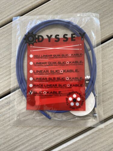 ODYSSEY K-SHIELD SLIC LINEAR 1.5mm BLUE BMX BICYCLE BRAKE CABLE  - $13.00