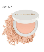 Mirabella Pure Press Mineral Powder Foundation Invincible For All - Tan T11 - £34.09 GBP