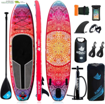 Wide SUP Board with Primium Accessories Include SUP Carry Bag, Hand Pump... - $412.24