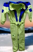 Vintage 1980s Obermeyer Sport Cyclone Ski Suit One Piece Retro XL **DAMA... - $138.60