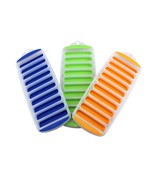 3 Pack Silicone Narrow Ice Stick Trays Easy Pop Out for Water Bottles, B... - $14.86 CAD