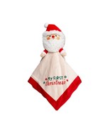 Baby My First Christmas Santa Lovey Security Snuggle Blanket - $236.82 MXN