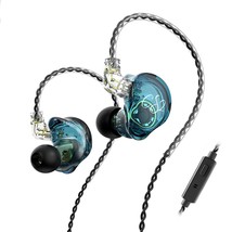 Trn Cs2 Iem In-Ear Earphone,10Mm 1Dd Hifi In Ear Monitor Bass Earbuds With Detac - £26.73 GBP
