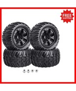 High-Performance 4pcs 4.92&quot; Tires for Traxxas &amp; Redcat RC Trucks - 12mm Hex - $770.75 MXN