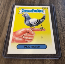2023 Topps Comic Con Exclusive Peg Pigeon Garbage Pail Kids Card Nycc GPKNY-9 - £19.78 GBP