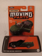 Matchbox 2024 #31 Dark Green 2019 Ford Mustang Convertible MBX Moving Parts MOC - £11.78 GBP