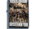 Truckers For Trump L1 Flip Top Oil Lighter Windproof President Donald Tr... - $14.80