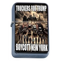 Truckers For Trump L1 Flip Top Oil Lighter Windproof President Donald Tr... - £11.83 GBP