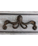 Set Of 4 Cast Iron Rustic Marine Sea Octopus Drawer Cabinet Door Knobs H... - $35.66 CAD