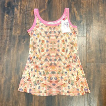 $49 nwt ONE WORLD Geisha kaleidoscope tank Medium Asian print sleeveless... - £6.42 GBP