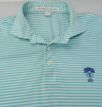 Holderness &amp; Bourne The Maxwell Striped Short Sleeve Polo Size L Tailore... - $21.80
