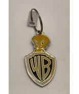 Warner Bros. Tweety Bird 2&quot; Metal Keychain Key Ring 1993 - £7.17 GBP