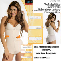 Fajas Colombianas Diane&amp;Geordi 2377, Women&#39;s Microlatex BodyShaper Termoreductor - $60.79