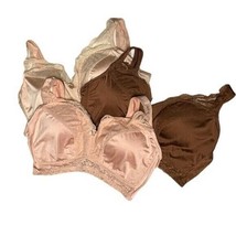 Rhonda Shear Pin Up Bra with Removable Pads 3 Pack 3X - $26.73