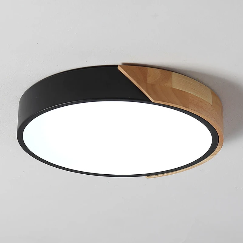 Circular Simple  Creative Personality Living Room room Study Light Fixtures  Log - £167.60 GBP