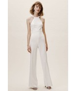 New Anthropologie BHLDN Esmie Jumpsuit by Jay Godfrey $299 SIZE 00 Ivory... - $2,364.70 MXN