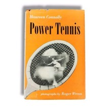 Power Tennis by Maureen Connolly Illustrated Guide Book Fundamentals Hardcover - $17.82