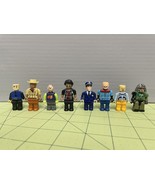 Generic Unbranded Building Blocks Minifigures Miscellaneous Lot Of 8 Fig... - $8.90