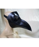 Black Plague Doctor Mask Crow Bird Beak Steampunk Medieval Apocalyptic B... - €19,32 EUR
