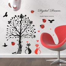 Love Under The Tree - Large Wall Decals Stickers Appliques Home Decor - $7.91