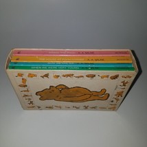 VTG AA Milne 4  Paperback Books Lot Boxed Set Treasury of Winnie the Pooh Corner - £10.10 GBP