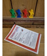 2010 Candy Land Game 4 Pawns Replacement Pieces Instructions in English ... - $25.43 CAD