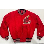 VINTAGE Starter MLB St. Louis Cardinals 80/90s Bomber Old Logo Jacket Co... - $136.77 CAD