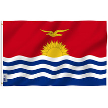 Anley Fly Breeze 3x5 Ft Kiribati Flag - The Republic of Kiribati Flags P... - $8.35