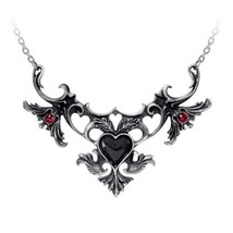 Alchemy P907 Mon Amour De Soubise  Pendant Necklace Gothic Pendant England Heart - £48.25 GBP