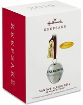 Hallmark  Santa&#39;s Sleigh Bell  The Polar Express  2019 Keepsake Ornament - £19.50 GBP