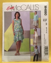 Mc Call's Misses' Maternity TOP-SKIRT & Pants Pattern M4880 Size 6-12 UC/FF - $5.94