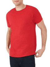 Fruit of the Loom Mens 360 Breathe Crew T Shirt Brilliant Red Size XL - £19.97 GBP