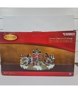 Holiday Living Lighted Christmas Village with Programmable Scrolling LED... - €51,04 EUR
