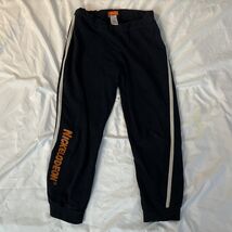 Nickelodeon Youth Sweatpants sz 14/16 Black Gray Orange 2022 Viacom - $11.95