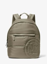 Michael Kors Rae Medium Quilted Nylon Army Green Backpack 35F1U5RB2C NWT $368 FS - £74.99 GBP