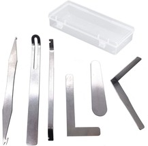 Jiayouy 6 Pc. Sax Repair Tool Woodwind Instrument Maintenance Kit Stainless - $38.92