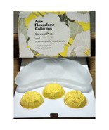 Vintage Avon Flower Frost Collection Crescent Plate &amp; Lemon Scented Soap... - $15.93 CAD