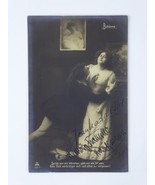 Hedwig Francillo Kauffmann Signed Real Photo Postcard RPPC Autographed A... - £23.34 GBP