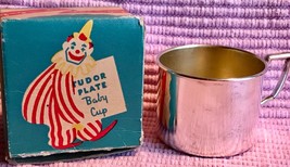 Vintage BABY CUP  TUDOR PLATE Oneida Community with BOX ~ 1940s - $23.19