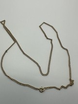 Vintage 12k Gold Filled Chain Necklace 23” - £23.49 GBP