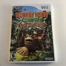 Donkey Kong Country Returns (Nintendo Wii, 2010) CiB Complete with Case ... - $19.77
